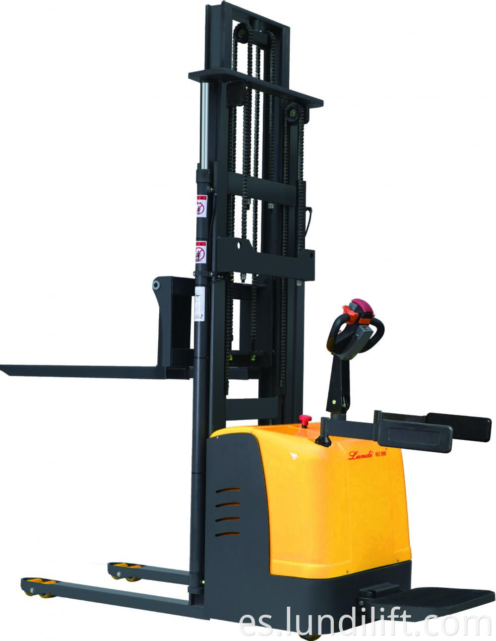 High Lift Electric Stacker Lundi Cdd H 1 5t4 5m 3300lbs 002